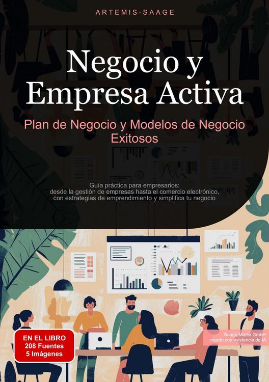 Produktbild: Negocio y Empresa Activa: Plan de Negocio y Modelos de Negocio Exitosos