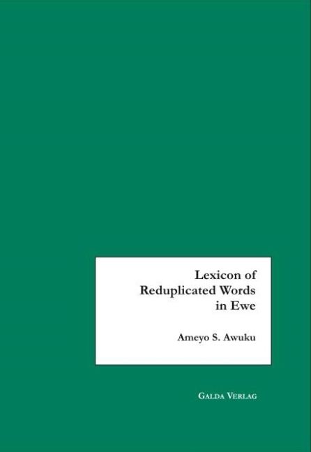 Produktbild: Lexicon of Reduplicated Words in Ewe