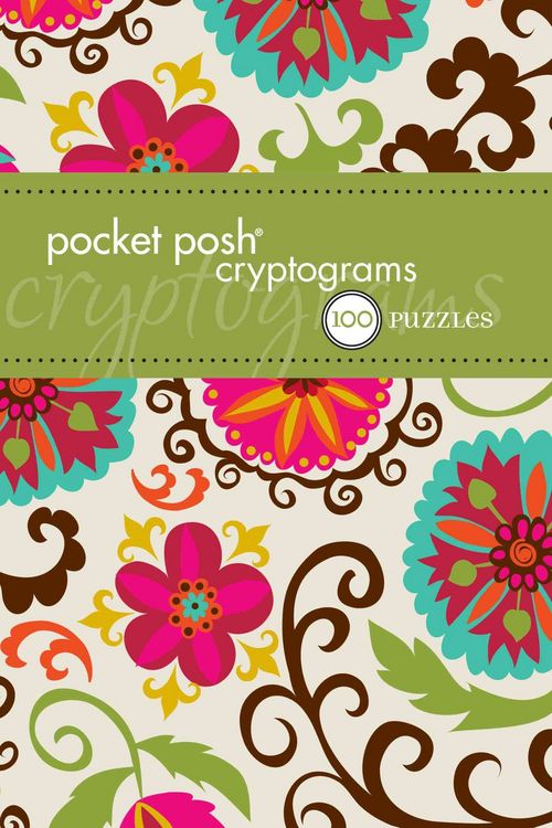 Produktbild: The Puzzle Society: Pocket Posh Cryptograms