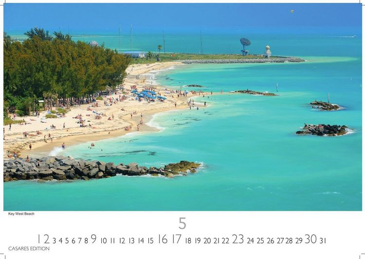 Produktbild: Florida Kalender 2027 &ndash; Wandkalender | Fotokalender Nordamerika 24x35cm &ndash; Sonne, Palmen & Str&auml;nde: Farbenfrohe Motive aus dem Sunshine State f&uuml;r deine Wanddeko
