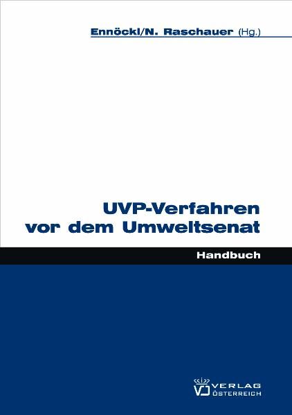 Produktbild: UVP Verfahren vor dem Umweltsenat
