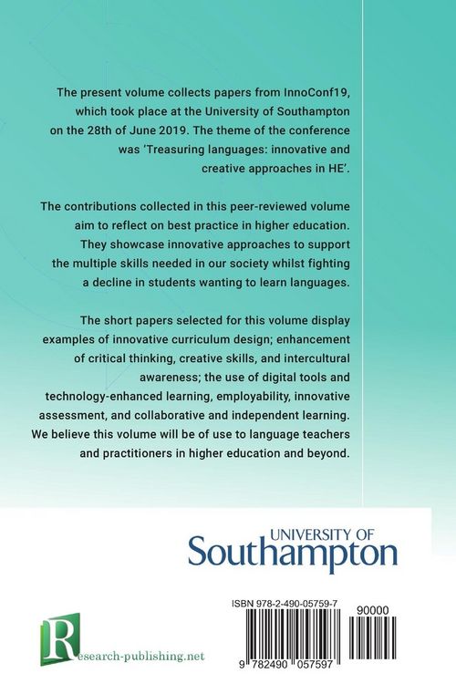 Produktbild: Innovative language teaching and learning at university
