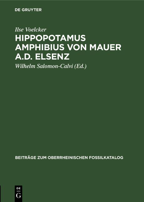 Produktbild: Hippopotamus amphibius von Mauer a.d. Elsenz