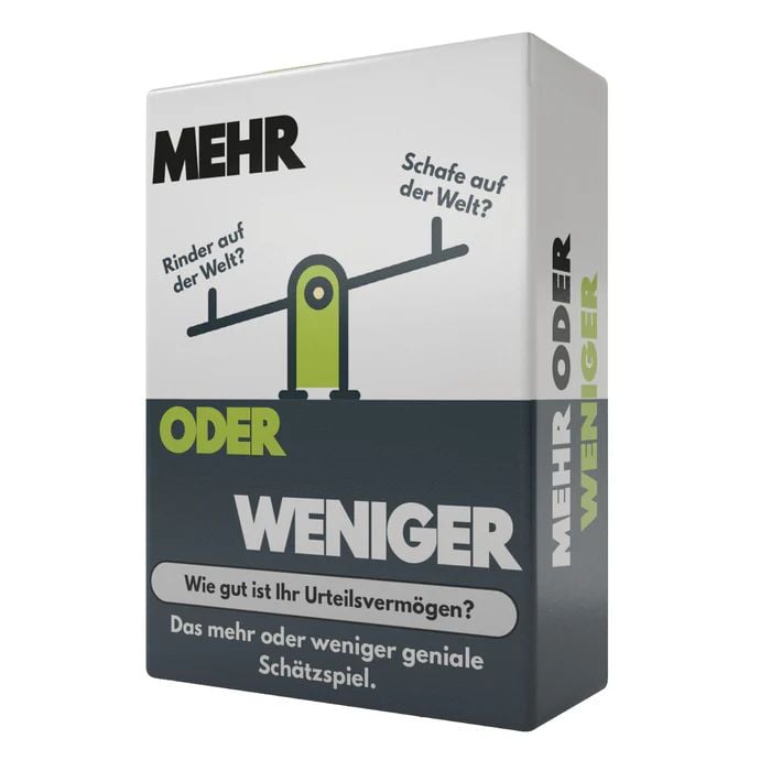 Produktbild: Mehr oder weniger