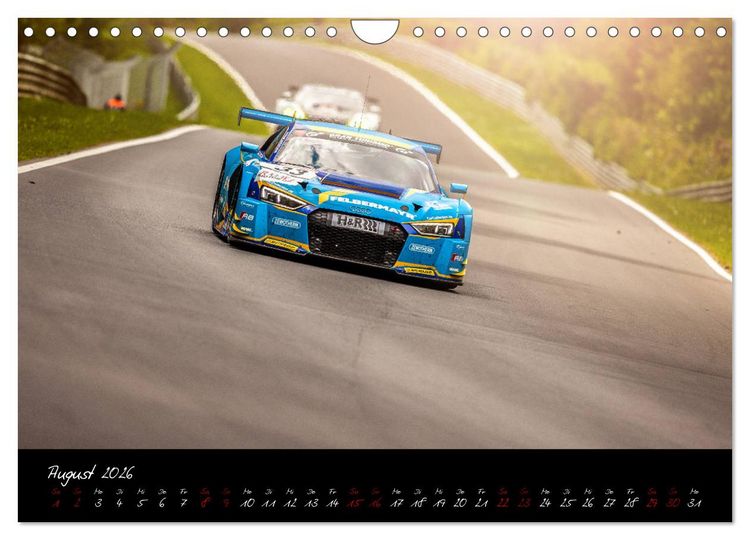 Produktbild: Emotions on Track - Langstreckenmeisterschaft am N&uuml;rburgring - GT3 (Wandkalender 2026 DIN A4 quer), CALVENDO Monatskalender