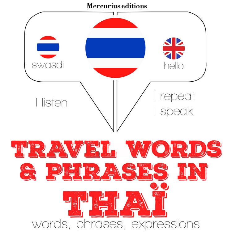 Produktbild: Travel words and phrases in Thai