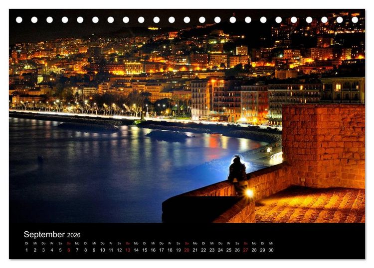 Produktbild: Neapel und Umgebung (Tischkalender 2026 DIN A5 quer), CALVENDO Monatskalender