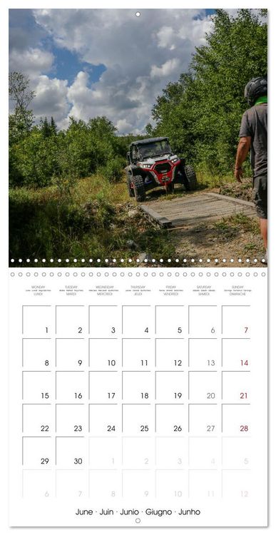 Produktbild: ATV/UTV Trail Riding in New England (Wall Calendar 2026 12 &times; 12 Inch) CALVENDO 12 Month Wall Calendar