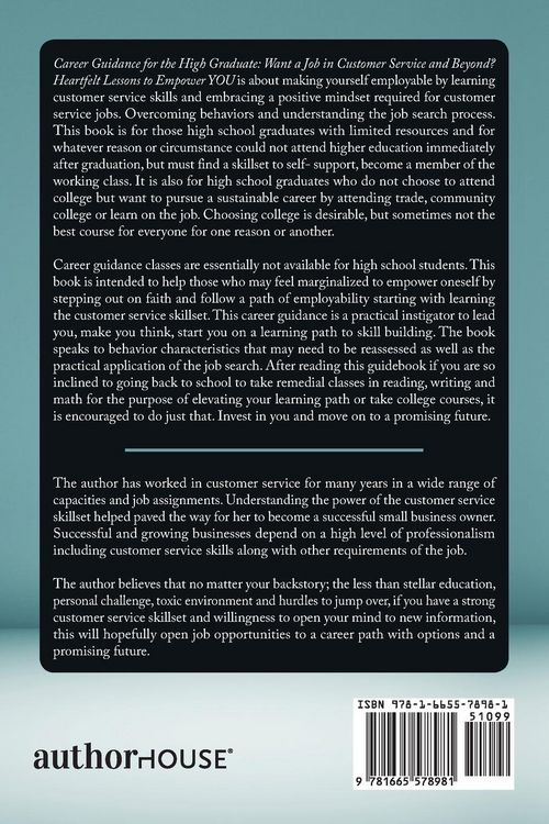 Produktbild: Career Guidance for the High School Graduate Want a Job in Customer Service and Beyond?