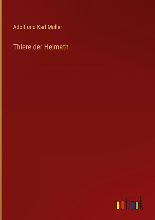Produktbild: Thiere der Heimath