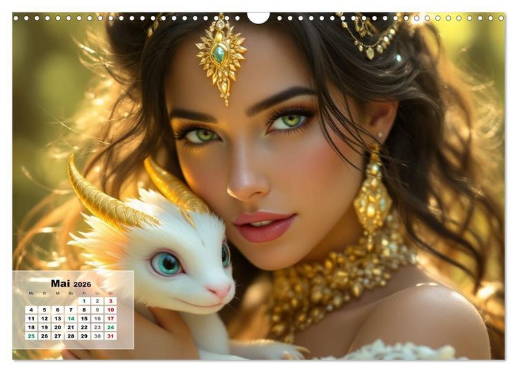 Produktbild: Wilde Seelen (Wandkalender 2026 DIN A3 quer), CALVENDO Monatskalender