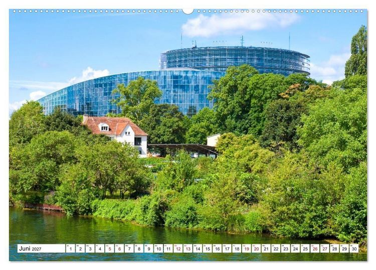 Produktbild: Stra&szlig;burg &ndash; Geschichte und Flair im Herzen Europas (Wandkalender 2027 DIN A2 quer), CALVENDO Monatskalender