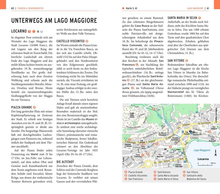 Produktbild: POLYGLOTT on tour Reisef&uuml;hrer Lago Maggiore, Luganer & Comer See