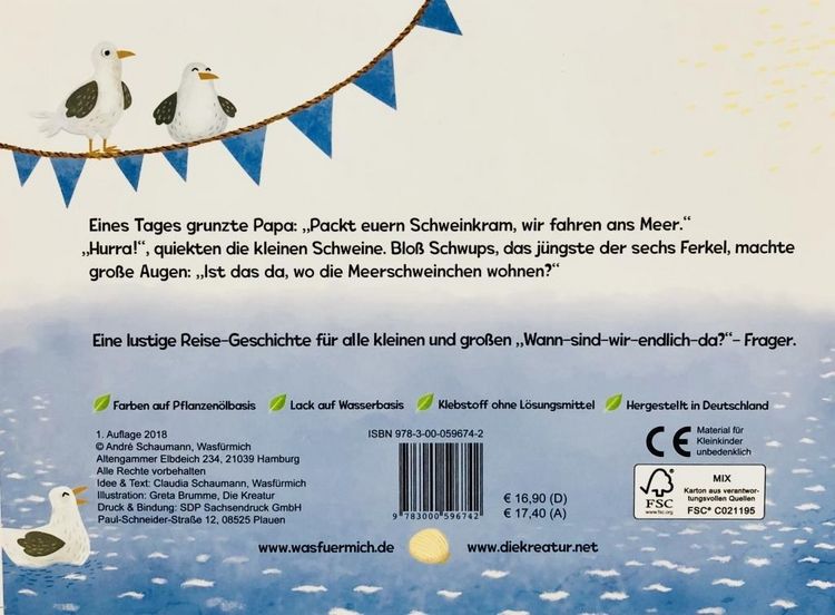 Produktbild: Schwups f&auml;hrt in die Ferien