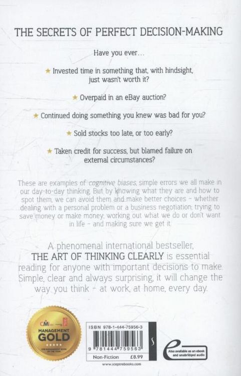 Produktbild: The Art of Thinking Clearly