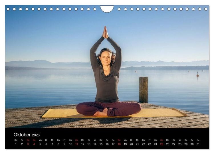 Produktbild: Yoga (Wandkalender 2026 DIN A4 quer), CALVENDO Monatskalender