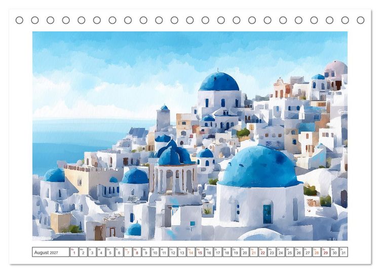 Produktbild: Wo das Meer zuhause ist (Tischkalender 2027 DIN A5 quer), CALVENDO Monatskalender