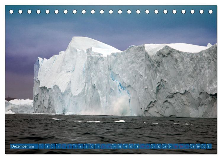 Produktbild: So sch&ouml;n ist die Arktis (Tischkalender 2026 DIN A5 quer), CALVENDO Monatskalender