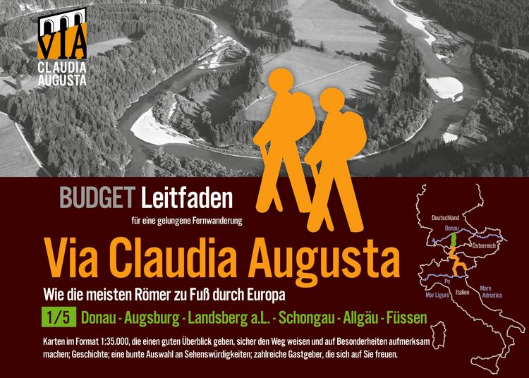 Produktbild: Fern-Wander-Route Via Claudia Augusta 1/5 Budget