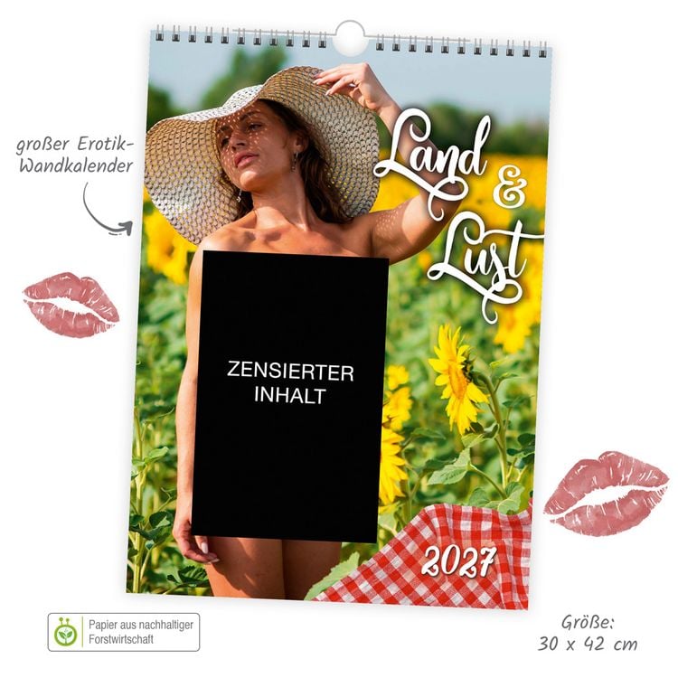 Produktbild: TR&Ouml;TSCH - Erotikkalender Land & Lust 2027