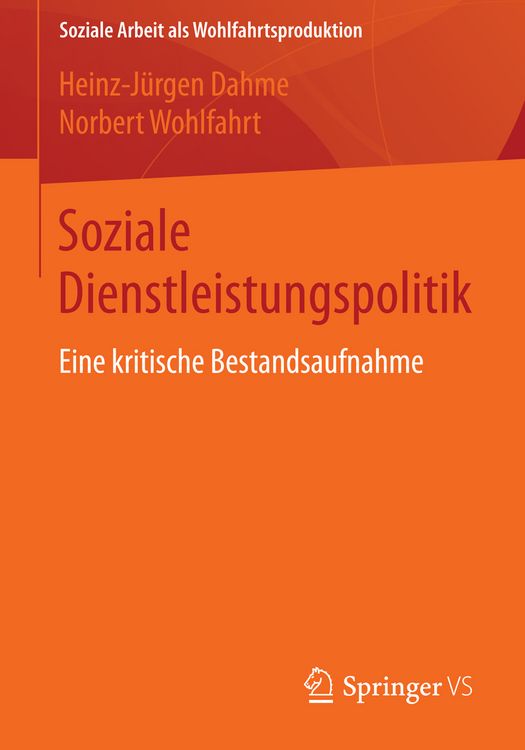 Produktbild: Soziale Dienstleistungspolitik