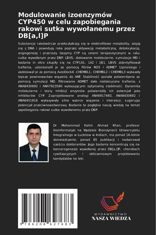 Produktbild: Modulowanie izoenzym&oacute;w CYP450 w celu zapobiegania rakowi sutka wywo&iquest;anemu przez DB[a,l]P