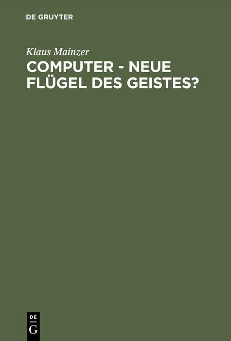 Produktbild: Computer - Neue Fl&uuml;gel des Geistes?