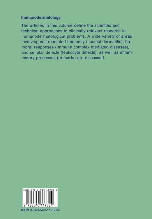 Produktbild: Immunodermatology