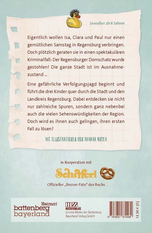 Produktbild: Die Brezen-Detektive und der verschwundene Domschatz