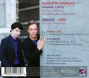 Produktbild: Ades,Sibelius: Violin Concertos
