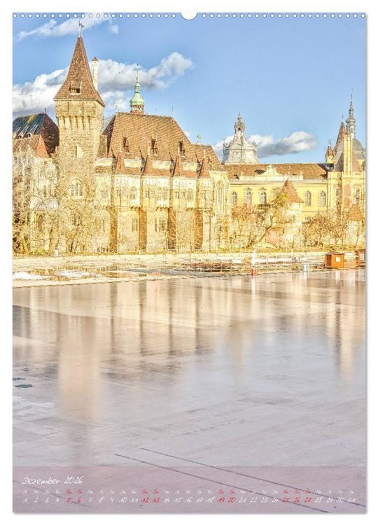 Produktbild: Budapest - Ein malerischer Spaziergang (Wandkalender 2026 DIN A2 hoch), CALVENDO Monatskalender