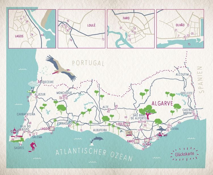 Produktbild: Gl&uuml;cksorte an der Algarve