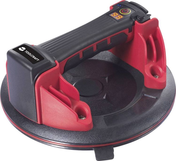 Produktbild: TOOLCRAFT TO-10182513 Akku-Saugheber Tragkraft (max.) 168kg
