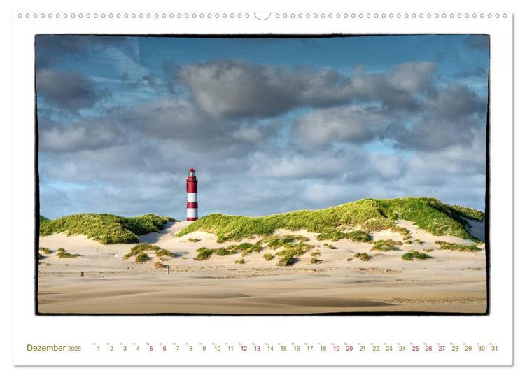 Produktbild: Amrum, inspirierende Landschaft (Wandkalender 2026 DIN A2 quer), CALVENDO Monatskalender
