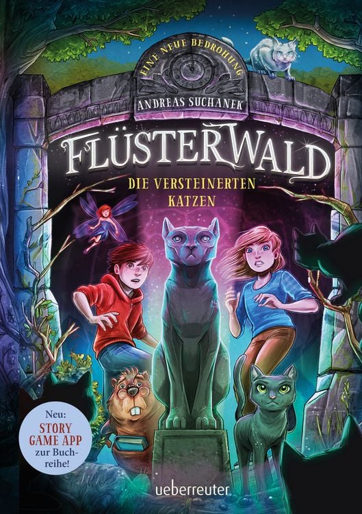 Produktbild: Fl&uuml;sterwald - Eine neue Bedrohung. Die versteinerten Katzen. (Fl&uuml;sterwald, Staffel II, Bd. 2)