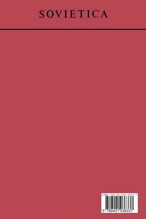 Produktbild: Bibliographie der Sowjetischen Philosophie / Bibliography of Soviet Philosophy