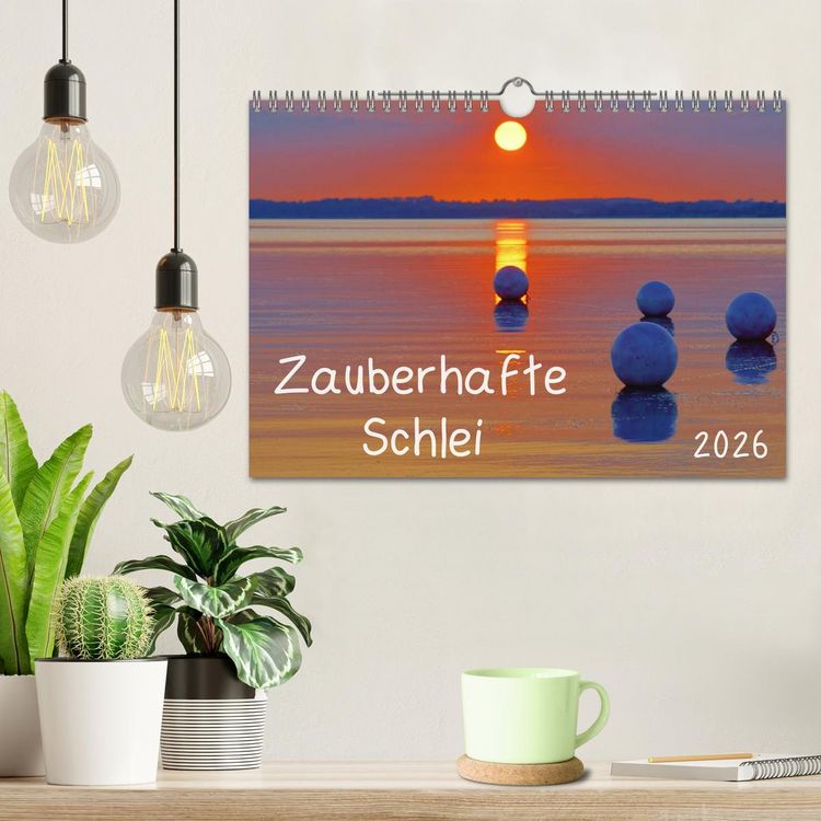 Produktbild: Zauberhafte Schlei (Wandkalender 2026 DIN A4 quer), CALVENDO Monatskalender