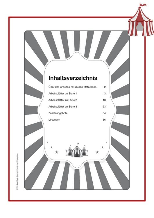 Produktbild: Projekt zur Zirkuswoche