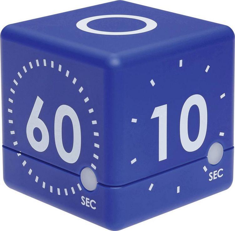 Produktbild: TFA Dostmann CUBE Timer Blau digital