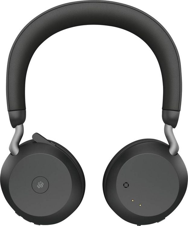 Produktbild: Jabra Evolve2 75 Over Ear Headset kabelgebunden Schwarz Batterieladeanzeige, Mikrofon-Stummschaltung Telefon