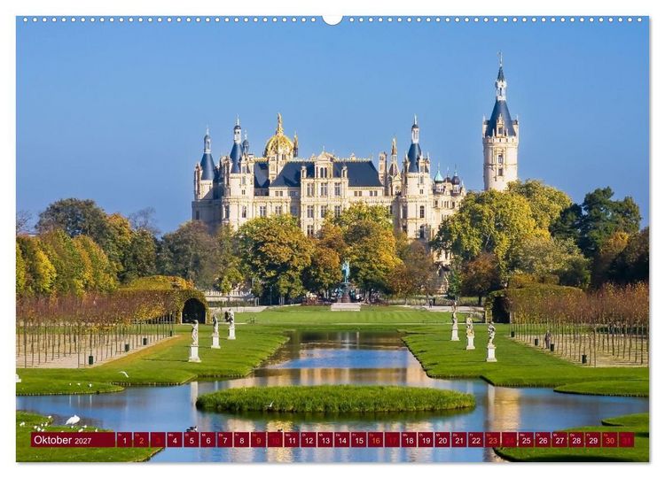Produktbild: Mecklenburg &ndash; Vorpommern, Sch&ouml;nheiten im Land der Ostseek&uuml;ste (hochwertiger Premium Wandkalender 2027 DIN A2 quer), Kunstdruck in Hochglanz