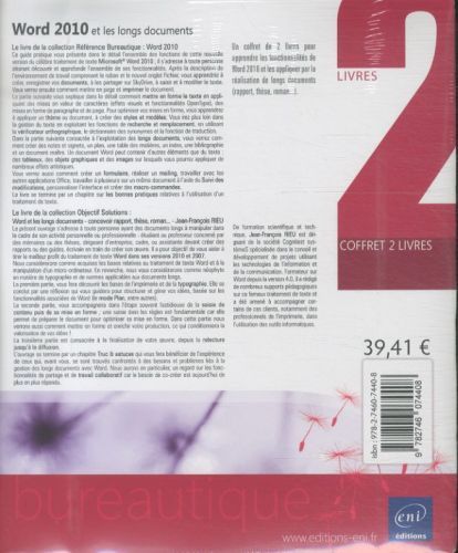 Produktbild: Word 2010 et les longs documents : coffret 2 livres