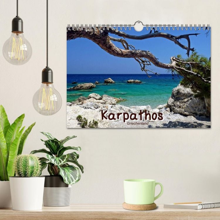 Produktbild: Karpathos / Griechenland (Wandkalender 2026 DIN A4 quer), CALVENDO Monatskalender