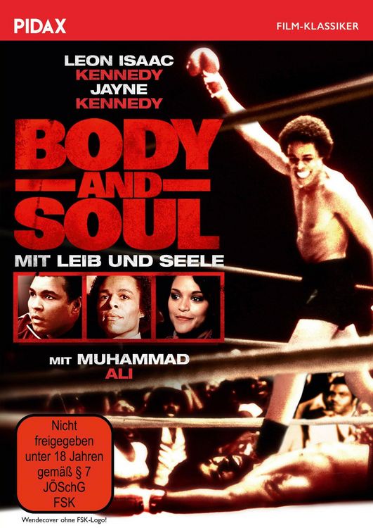 Produktbild: Body and Soul - Mit Leib und Seele / Packendes Boxerdrama mit Leon Isaac Kennedy und Muhammad Ali (Pidax Film-Klassiker)
