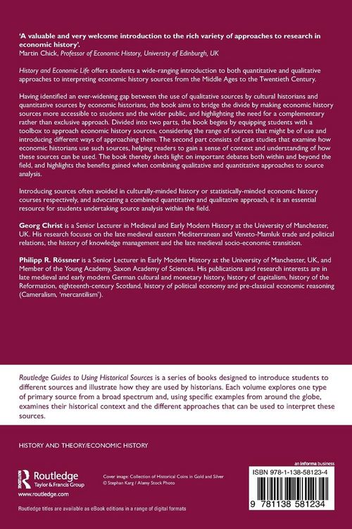 Produktbild: History and Economic Life