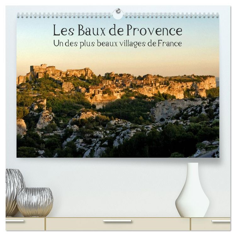 Produktbild: Les Baux de Provence Un des plus beaux villages de France (Calendrier mural 2026 DIN A2 vertical) calendrier de bureau