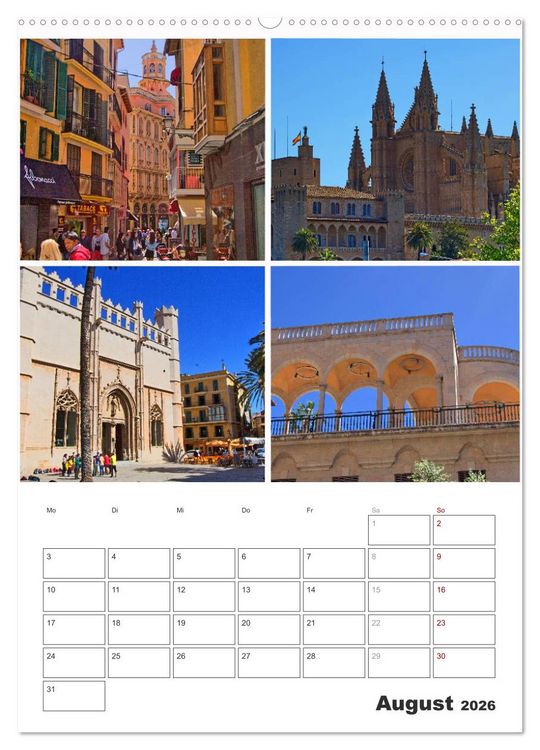 Produktbild: Hola Mallorca (Wandkalender 2026 DIN A2 hoch), CALVENDO Monatskalender