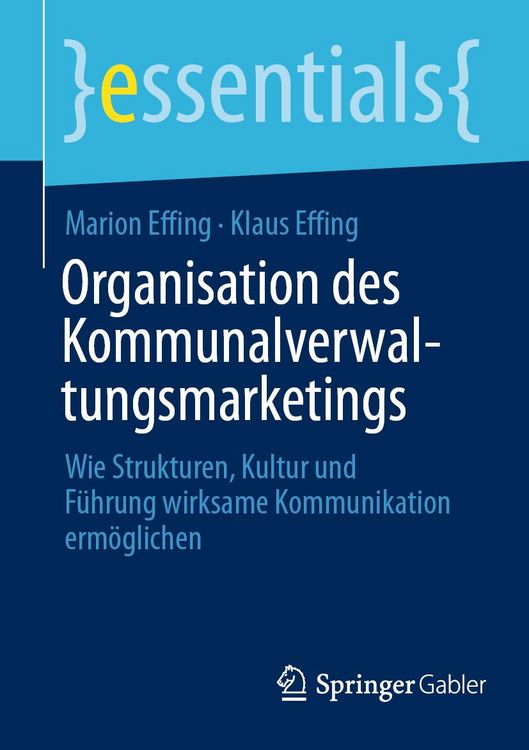 Produktbild: Organisation des Kommunalverwaltungsmarketings