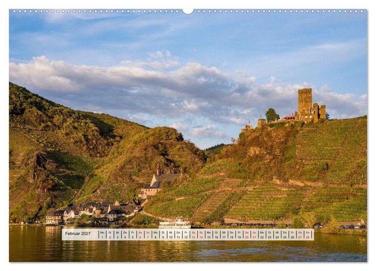 Produktbild: Unterwegs entlang der Mosel (hochwertiger Premium Wandkalender 2027 DIN A2 quer), Kunstdruck in Hochglanz