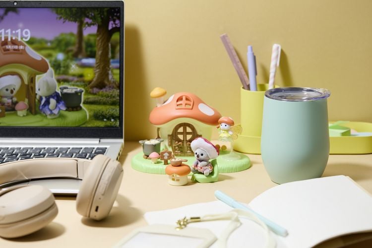 Produktbild: Sylvanian Families 5859 - Feen Pilzhaus mit Figuren
